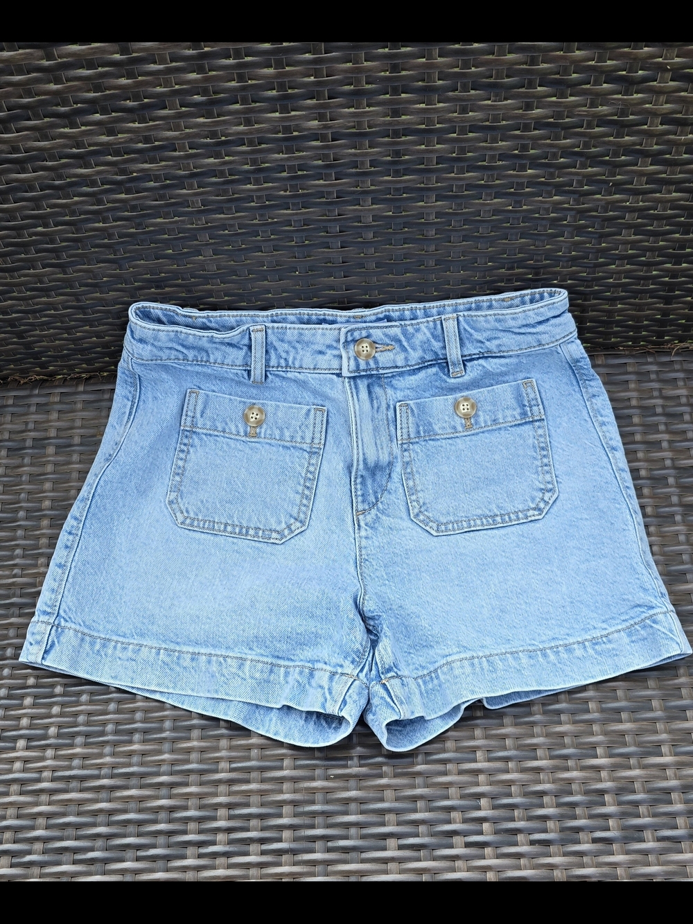 Loft Light Blue Denim Women's Shorts